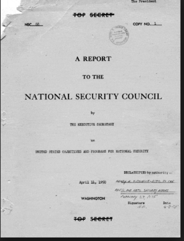 National Security Council Report NSC-68