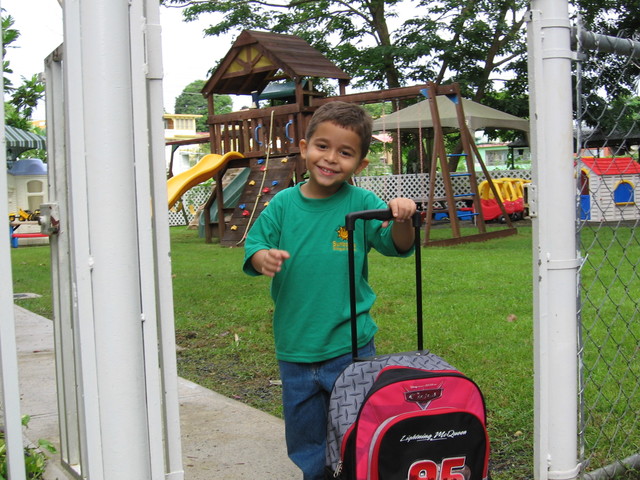 Mi primer día de escuela