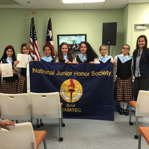 Mi iniciación en la Sociedad Nacional Juvenil de Honor de Puerto Rico