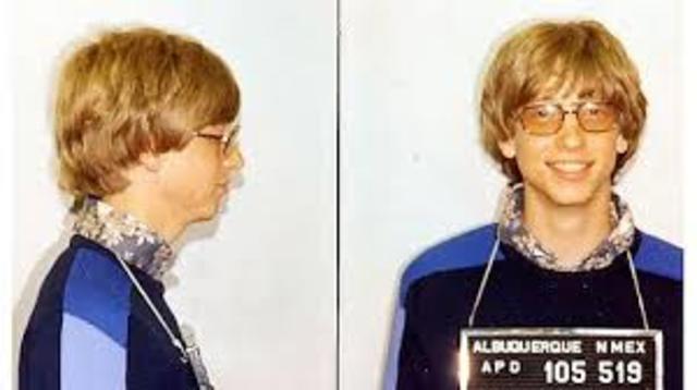 Bill Gates was Arrested