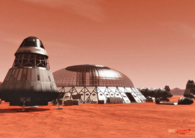 Mars Colony established
