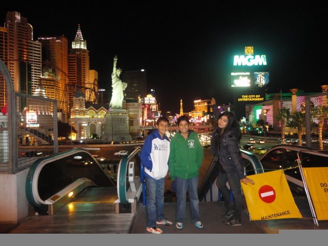 Viaje Familiar a las Vegas