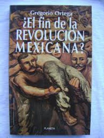 FIN DE LA REVOLUCION