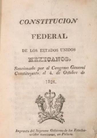 Las bases para la nueva Constitución y Leyes constitucionales, conocidas como Siete Leyes o Constitución Centralista