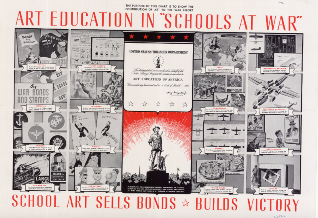 Poster Art Education in "Schools-at-War"