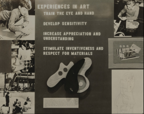 Exhibition at MOMA- "Art Education in Wartime"