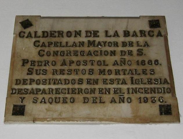 Fallecimiento de Calderón