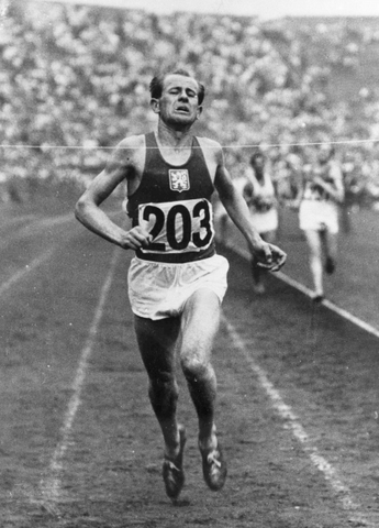 La storia di Emil Zátopek