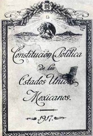 Se promulga la Constitución de 1917