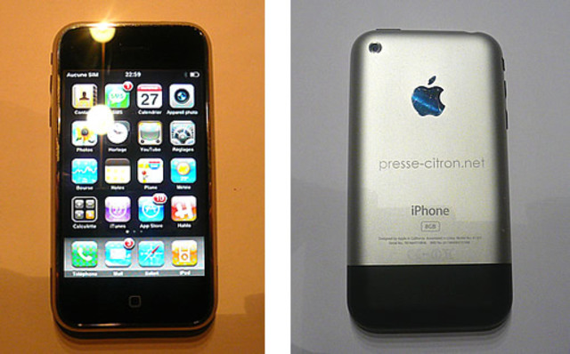 commercialisation du premiere iphone