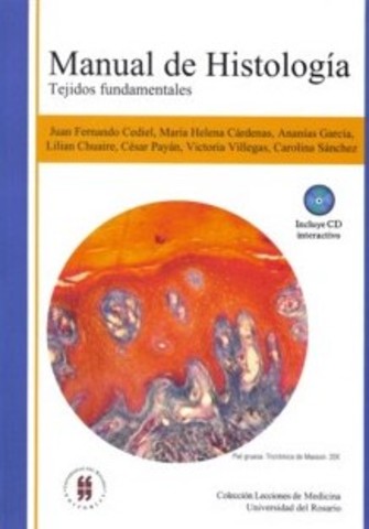 Publicación manual de histología con CD