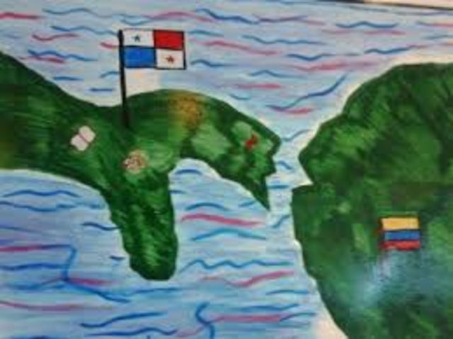 Panama se separa de Colombia-
