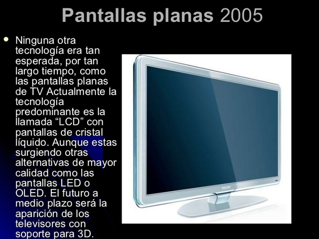 Pantallas planas