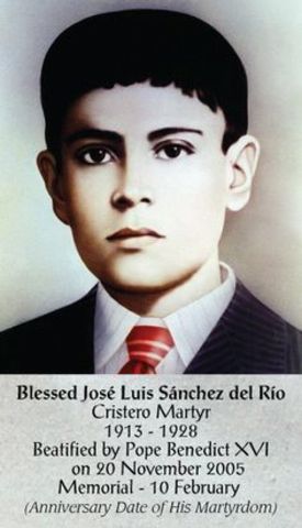 Bessed Jose Sanchez del Rio