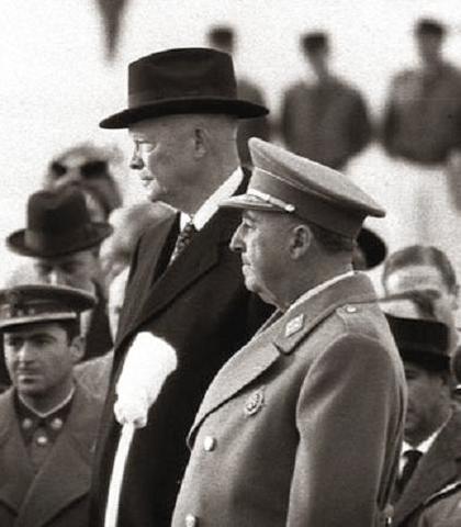 Visita del presidente americano Eisenhower a España