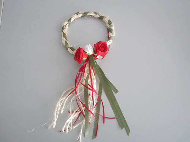 The May Flower Wreath on 1st of May  The Spring wreath