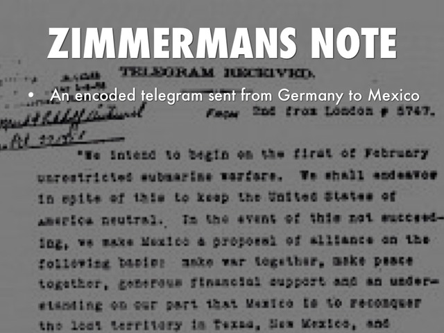 Zimmermans note