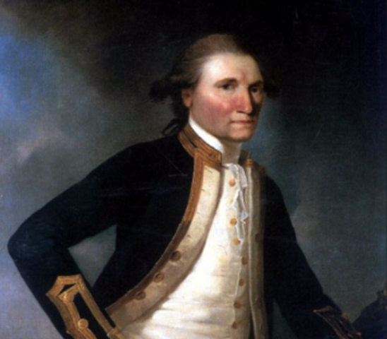james cook arrived in australia.