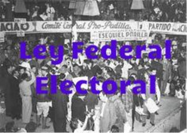 Promulgación de la Ley Federal Electoral