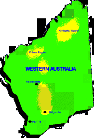 Colony in Western Australia