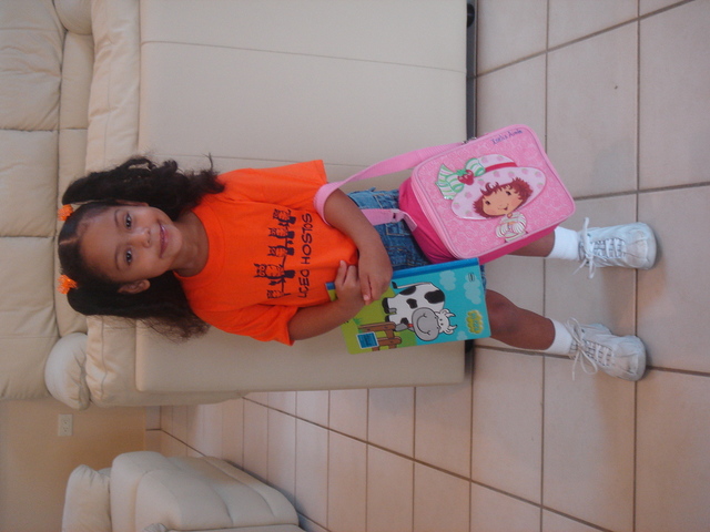 Preparándome para la escuela