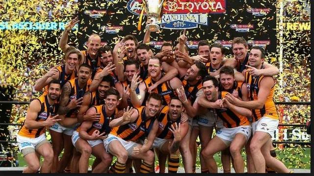 Hawthorn win the Grand Final