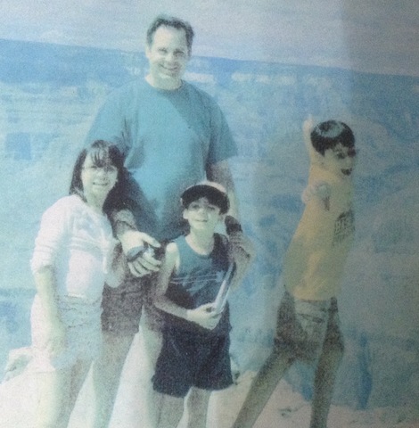 Mi familia y yo durante mi niñez en Arizona