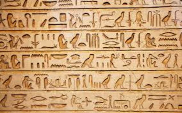 Surgimento dos Hieróglifos