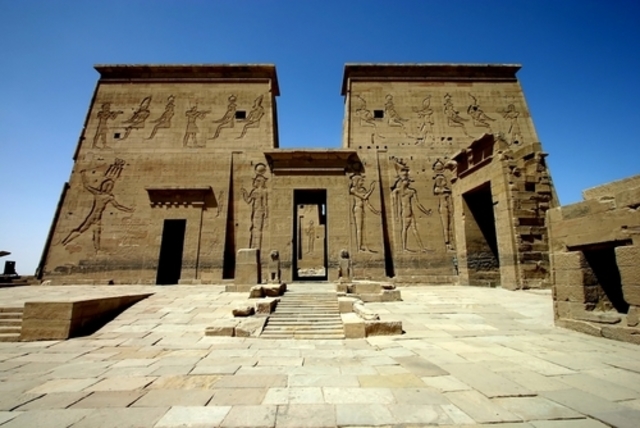 Data aparente da última inscrição hieroglífica