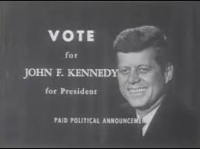 JFK Wins Presidency Nov 8, 1960