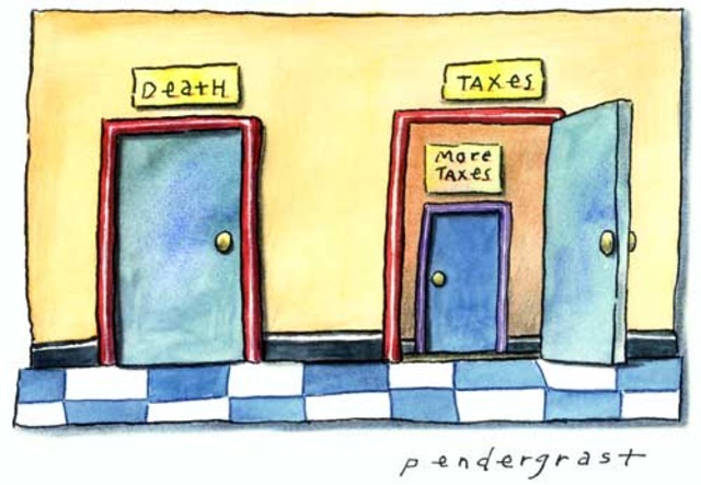 Americans Receive Taxes