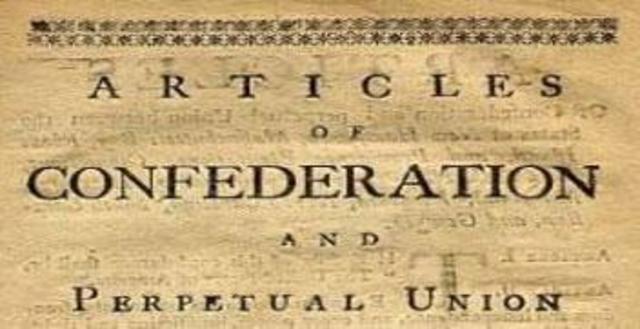 Articles of Confederation