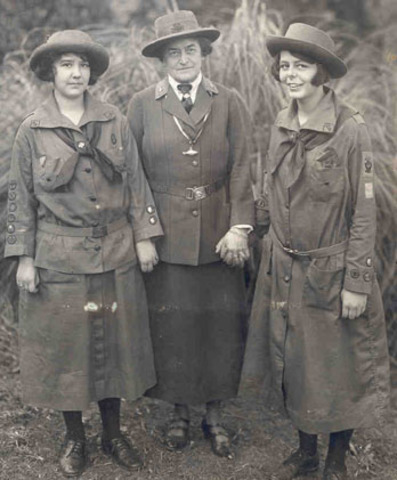 Juliet Gordon Low Founded the first Girl Scout Troop in Savannah, Georgia