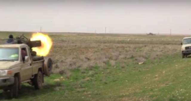 IS attacks in northern Syria