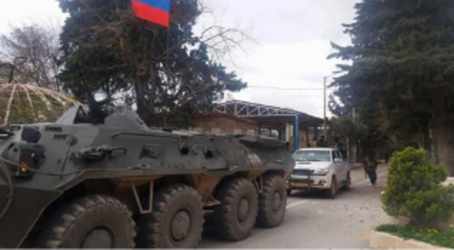 Russian base in Efrin canton