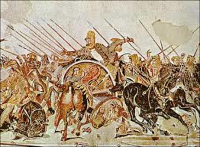 Alexander defeated Persia again