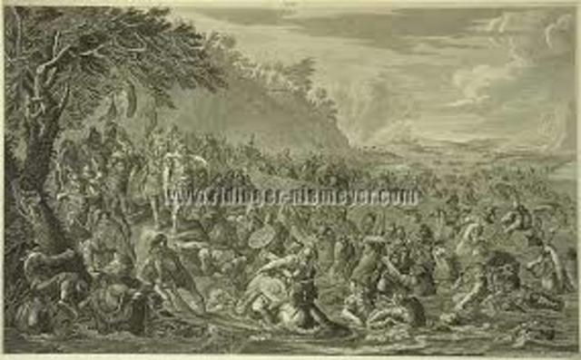 Defeat of persian army