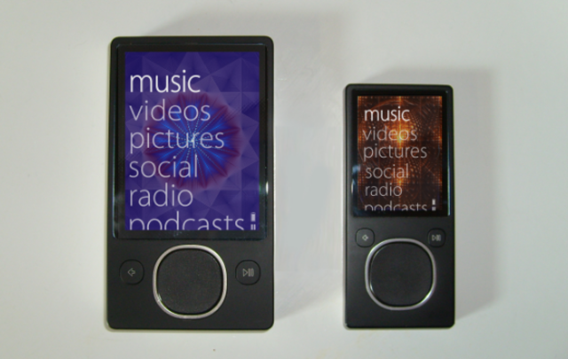 The Zune is introduced