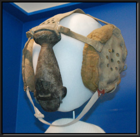 The First Football Helmet was Created