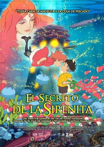 Ponyo y el secreto de la sirenita