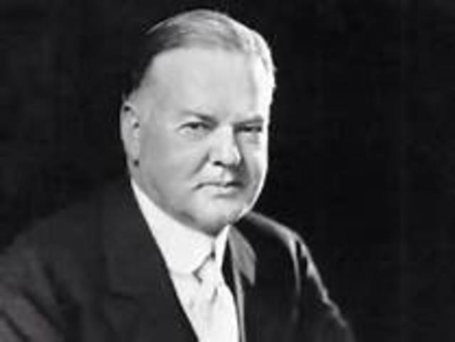Herbert Hoover is inaugurated as the 31st president