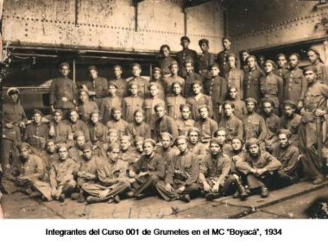 Fundación de la Escuela de Grumetes