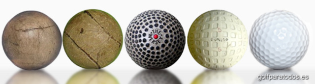 tamaño y peso de la bola de golf