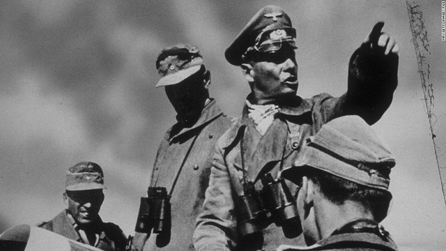German General rommel surrenders in north africa
