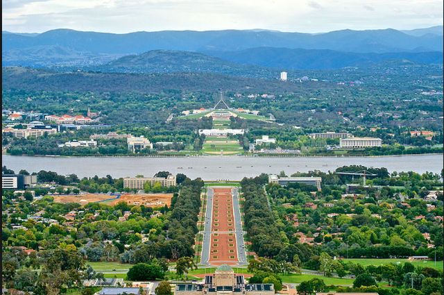 Canberra became the first capital