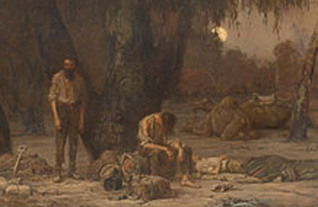 Bourke,Wills,King and gray