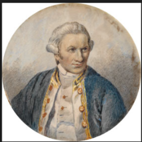 James cook disceverd Australia