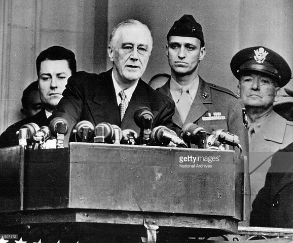 Inauguration of Franklin Roosevelt
