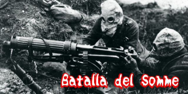 Inicio de la batalla del Somme