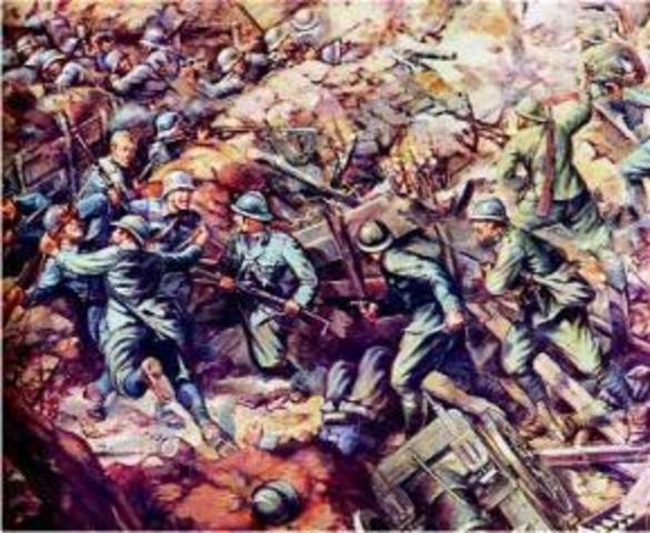 Derrota italiana en Caporetto